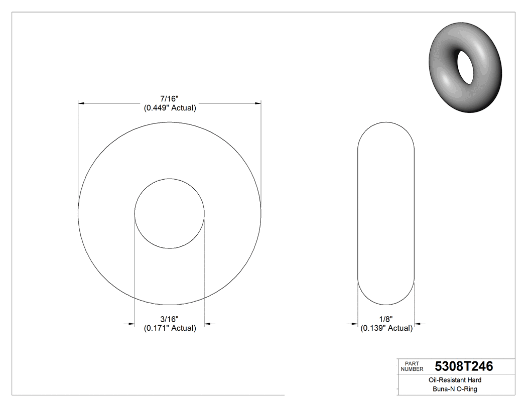 Technical drawing - 5308T246